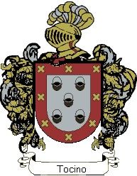 Escudo del apellido Tocino