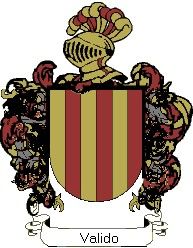 Escudo del apellido Valido