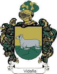 Escudo del apellido Vidaña