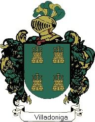 Escudo del apellido Villadoniga