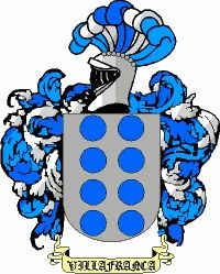 Escudo del apellido Villafranca