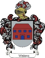 Escudo del apellido Walens