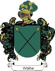 Escudo del apellido Walhe