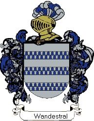 Escudo del apellido Wandestral