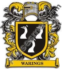 Escudo del apellido Warings