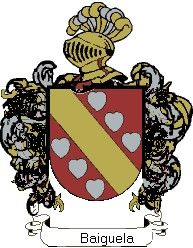 Escudo del apellido Baiguela