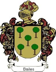 Escudo del apellido Bailes