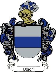 Escudo del apellido Bajon