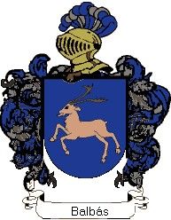 Escudo del apellido Balbás
