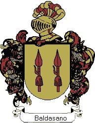Escudo del apellido Baldasano