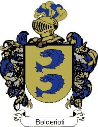 Escudo del apellido Balderioti