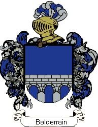Escudo del apellido Balderrain