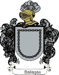 Escudo del apellido Ballagas