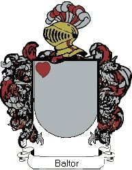 Escudo del apellido Baltor