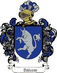 Escudo del apellido Balusar