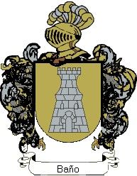 Escudo del apellido Baño