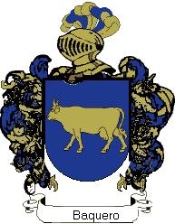 Escudo del apellido Baquero