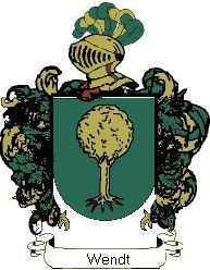 Escudo del apellido Wendt