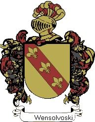 Escudo del apellido Wensolvoski