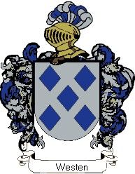 Escudo del apellido Westen