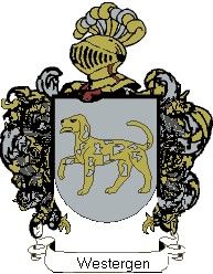 Escudo del apellido Westergen