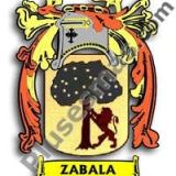 Escudo del apellido Zabala