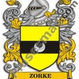 Escudo del apellido Zorke
