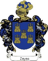 Escudo del apellido Zayas