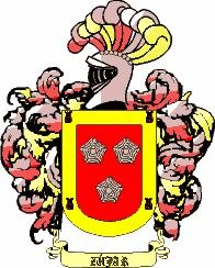 Escudo del apellido Zujar