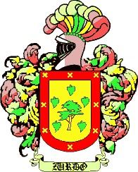 Escudo del apellido Zurdo