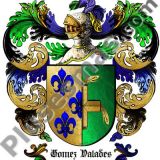 Escudo del apellido Gómez Valades
