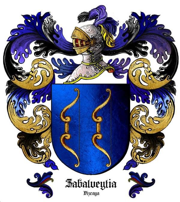 Escudo del apellido ZABALVEYTIA