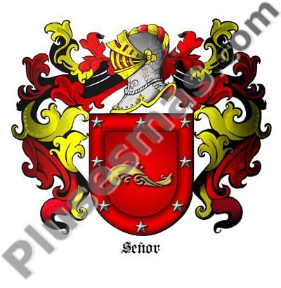 Escudo del apellido Señor