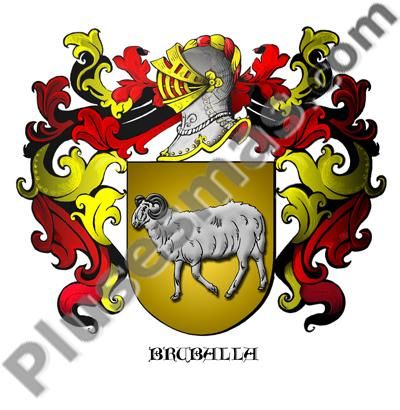 Escudo del apellido Bruballa