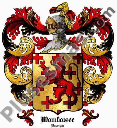 Escudo del apellido MOMBOISSE