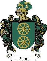 Escudo del apellido Batista