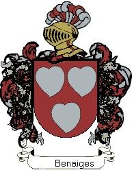 Escudo del apellido Benaiges