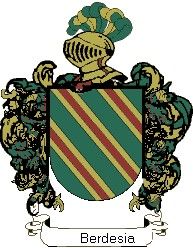 Escudo del apellido Berdesia