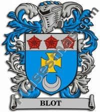 Escudo del apellido Blot