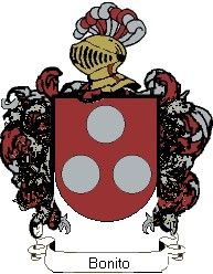 Escudo del apellido Bonito