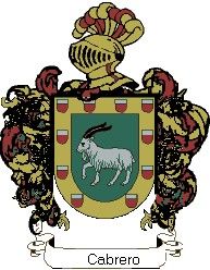 Escudo del apellido Cabrero