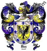 Escudo del apellido Díaz (Cantabria)