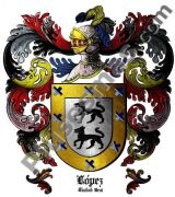 Escudo del apellido López (Ciudad Real)