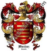 Escudo del apellido Martínez (Santander)