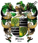 Escudo del apellido Morales (Cataluña)