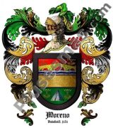 Escudo del apellido Moreno (Valladolid)
