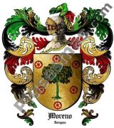 Escudo del apellido Moreno (Zaragoza)