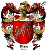 Escudo del apellido Muñoz (Santander)