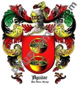 Escudo del apellido Aguilar (País Vasco, Vizcaya)