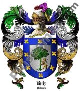 Escudo del apellido Ruiz (Andalucía)